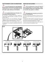 Предварительный просмотр 9 страницы Barazza 1PTFID 00 Series Installation And Use Manual