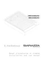 Barazza B Free 1PBF0306BQ00 Series Installation And Use Manual preview