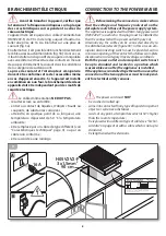 Preview for 8 page of Barazza B Free 1PBF0306BQ00 Series Installation And Use Manual