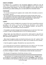 Preview for 2 page of Barazza B120 M Series Instructions For Installation Manual