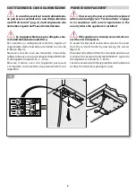 Preview for 9 page of Barazza B_Free PABF36BQI Installation And Use Manual