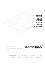 Barazza BIB320T Installation And Use Manual preview