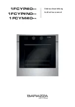 Предварительный просмотр 1 страницы Barazza CITY 1FCYM I0 Series Instruction Manual