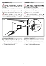 Предварительный просмотр 33 страницы Barazza CITY 1FCYM I0 Series Instruction Manual