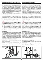 Preview for 10 page of Barazza Lab Evolution 1PLE0902D 00 Series Installation And Use Manual