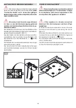 Preview for 12 page of Barazza Lab Evolution 1PLE0902D 00 Series Installation And Use Manual