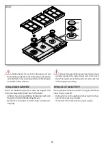 Preview for 26 page of Barazza Lab Evolution 1PLE0902D 00 Series Installation And Use Manual