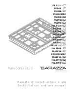 Barazza PALBF1203CZI Installation And Use Manual preview