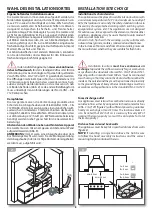 Предварительный просмотр 8 страницы Barazza PATA1203CZI Installation And Use Manual