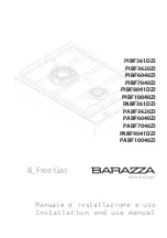 Barazza PIBF361DZI Installation And Use Manual preview