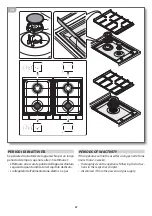 Предварительный просмотр 27 страницы Barazza PIBF361DZI Installation And Use Manual