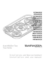 Barazza PITA902DZI Installation And Use Manual preview