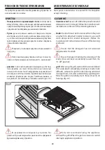 Preview for 20 page of Barazza Thalas 1PTF1 Installation And Use Manual