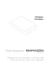 Barazza Thalas 1PTFTK 00 Series Installation And Use Manual preview