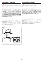 Preview for 8 page of Barazza Thalas 1PTI1 00 Series Installation And Use Manual