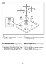 Предварительный просмотр 30 страницы Barazza Wolo PISL1CZI01 Installation And Use Manual