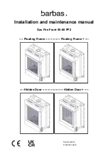 Preview for 1 page of barbas 90-60 PF2 Installation And Maintenance Manual