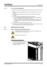 Предварительный просмотр 53 страницы barbas 90-60 PF2 Installation And Maintenance Manual