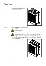 Предварительный просмотр 59 страницы barbas 90-60 PF2 Installation And Maintenance Manual