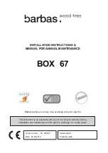 barbas BOX 67 Installation Instructions & Manual For Annual Maintenance preview