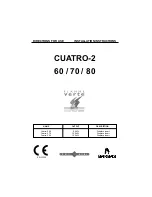 barbas Cuatro-2 60 Installation Instructions Manual предпросмотр