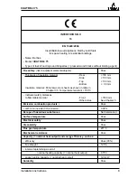 Preview for 3 page of barbas CUATRO-3 75 Installation Instructions & Manual For Annual Maintenance