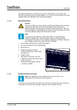 Предварительный просмотр 19 страницы barbas Cuatro-7 75-60 User Manual