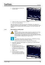 Предварительный просмотр 23 страницы barbas Cuatro-7 75-60 User Manual