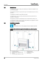 Предварительный просмотр 12 страницы barbas Evolux 100-45 Installation And Maintenance Manual