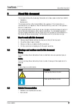 Предварительный просмотр 7 страницы barbas Falcon 66/56 Installation And Maintenance Manual