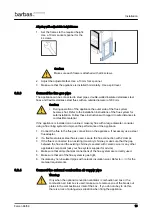 Предварительный просмотр 19 страницы barbas Falcon 66/56 Installation And Maintenance Manual