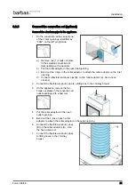 Предварительный просмотр 21 страницы barbas Falcon 66/56 Installation And Maintenance Manual