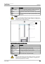 Предварительный просмотр 23 страницы barbas Falcon 66/56 Installation And Maintenance Manual