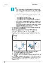 Preview for 20 page of barbas Falcon 73 Installation And Maintenance Manual