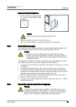 Предварительный просмотр 19 страницы barbas Falcon 80/56 Installation And Maintenance Manual