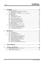 Предварительный просмотр 4 страницы barbas Gas Fire Front 70-60 PF2 Installation And Maintenance Manual