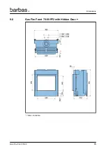 Предварительный просмотр 75 страницы barbas Gas Fire Front 70-60 PF2 Installation And Maintenance Manual