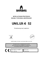 barbas UNILUX-6 52 Installation Instructions Manual предпросмотр