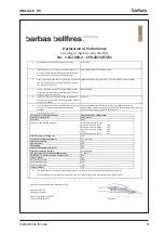 Preview for 3 page of barbas UNILUX-6 55 Instructions For Use & Maintenance Manual