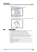 Предварительный просмотр 25 страницы barbas Unilux-7 45 Installation And Maintenance Manual