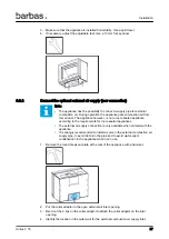 Предварительный просмотр 27 страницы barbas Unilux-7 45 Installation And Maintenance Manual