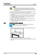 Предварительный просмотр 29 страницы barbas Unilux-7 45 Installation And Maintenance Manual