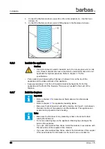 Предварительный просмотр 30 страницы barbas Unilux-7 45 Installation And Maintenance Manual