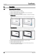 Предварительный просмотр 12 страницы barbas Unilux-7 52 User Manual