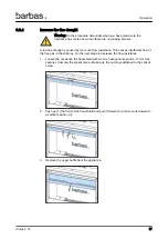 Предварительный просмотр 17 страницы barbas Unilux-7 70 User Manual