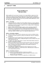 Предварительный просмотр 56 страницы barbas Universal-6 80 Installation Instructions & Manual For Annual Maintenance