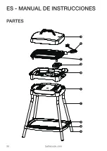 Предварительный просмотр 36 страницы Barbecook 223.1101.000 Manual