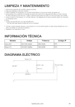 Предварительный просмотр 43 страницы Barbecook 223.1101.000 Manual