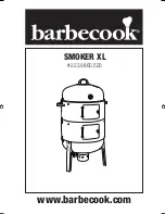 Barbecook 223.9860.520 User Manual And Assembly Instructions предпросмотр