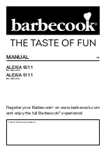 Barbecook ALEXIA 5011 Manual предпросмотр